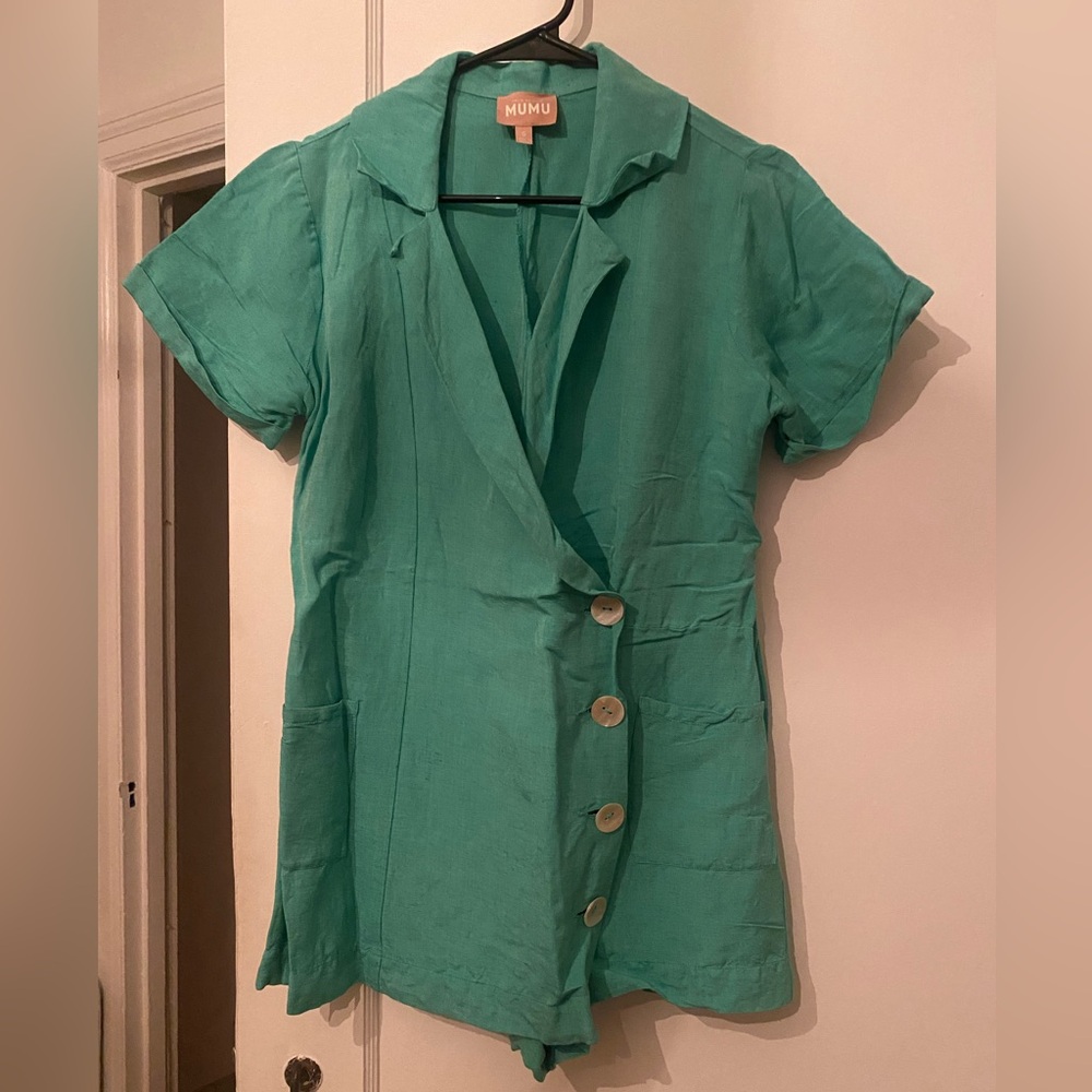 Show me your Mumu wrap short dress